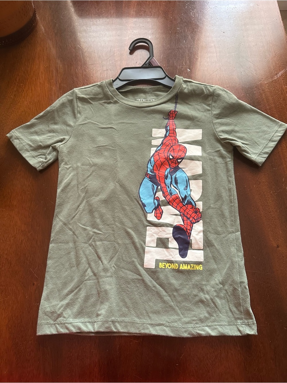 Marvel Kids Green Spider-Man Graphic Tee - Beyond Amazing